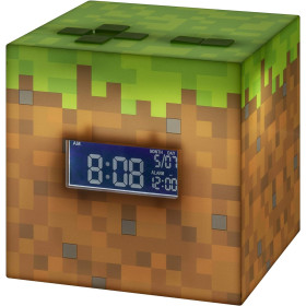 Minecraft - Réveil lumineux Bloc 11 cm