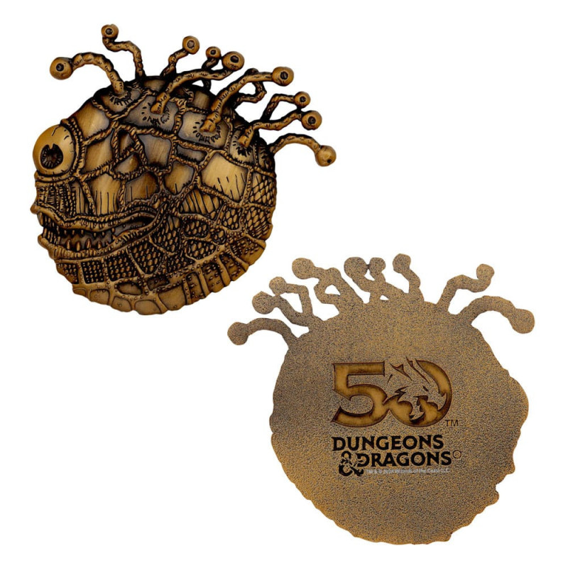 Dungeons & Dragons - 2 médaillons 50th Anniversary Beholder Twin Edition