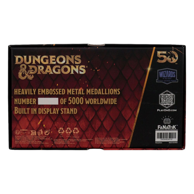Dungeons & Dragons - 2 médaillons 50th Anniversary Beholder Twin Edition