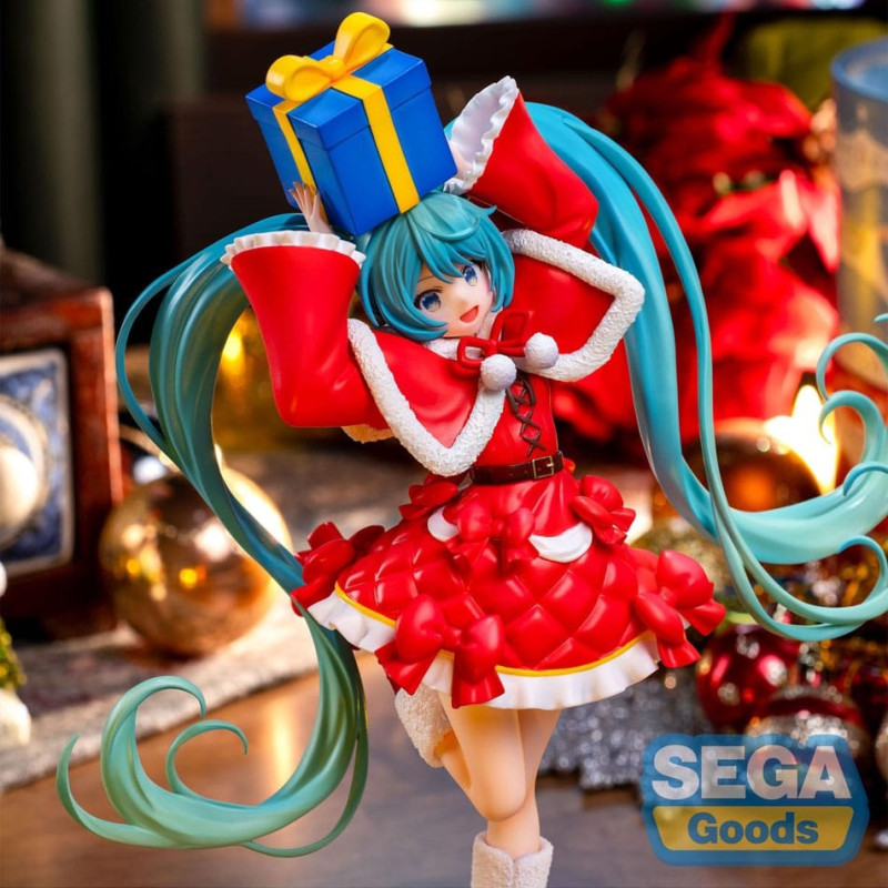 Hatsune Miku - Figurine Luminasta Christmas 2024 BOITE OUVERTE