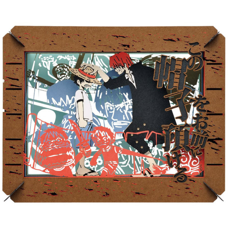 One Piece - Théâtre de papier I leave this hat to you (Shanks & Luffy)