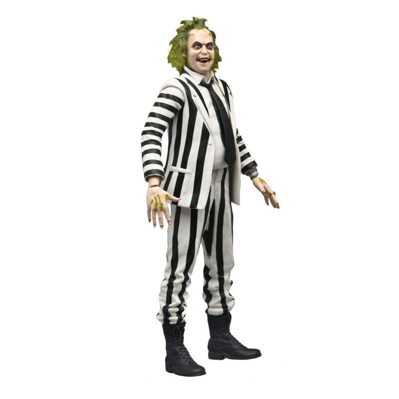 JUILLET 2025 : Beetlejuice (1988) - Figurine Beetlejuice Black and White Striped Suit 18 cm