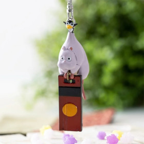 Spirited Away (Chihiro) - Porte-clé Boh Nezumi & l'oiseau