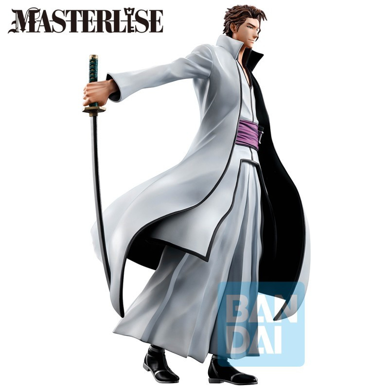 Bleach Thousand-Year Blood War - Figurine Ichibansho Sosuke Aizen BOITE OUVERTE 