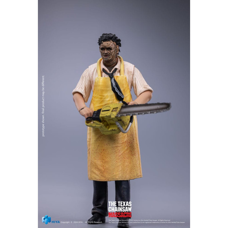JUIN 2026 : Texas Chainsaw Massacre (1974) - Figurine 1/18 Exquisite Mini Leatherface Killing Mask 11 cm