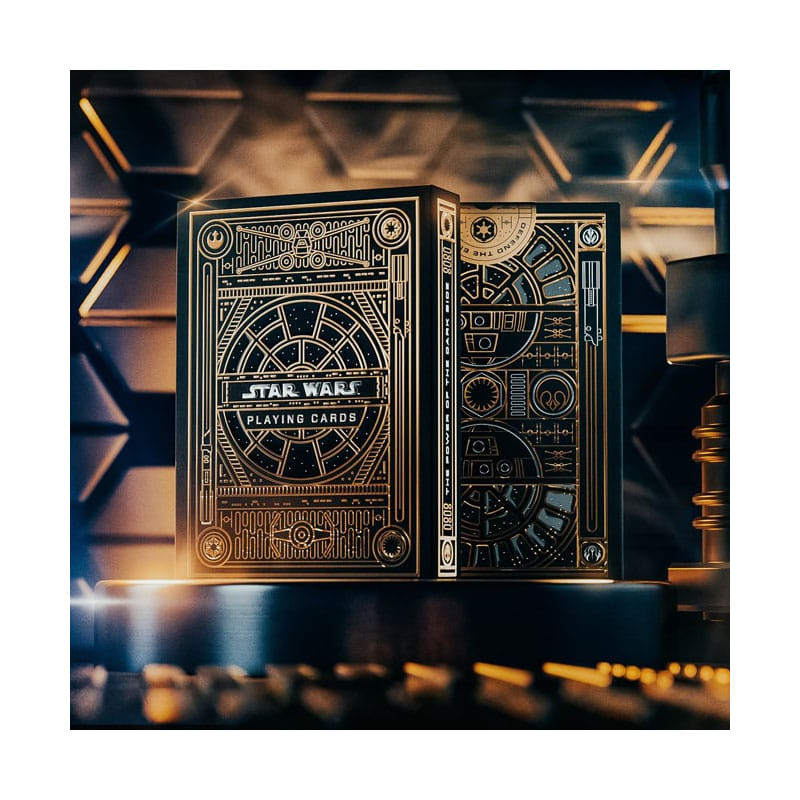 Star Wars - Jeu de 54 cartes Gold Version