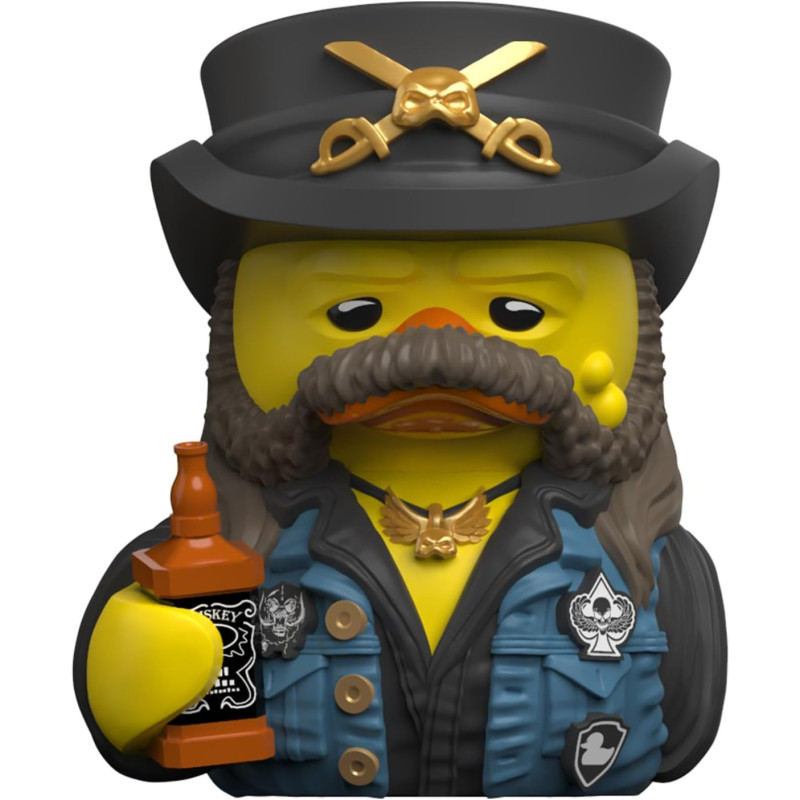 Figurine TUBBZ Lemmy en boîte vitrine Motörhead vinyl duck