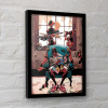 Marvel - poster encadré Deadpool Fauteuil 30 x 40 cm