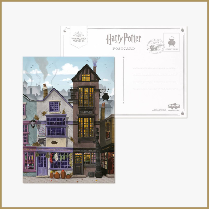 Mystery Postcard Series 02 - Diagon Alley – MinaLima