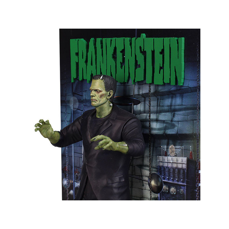 AOUT 2025 : Universal Monsters - Statue PVC Frankenstein Poster