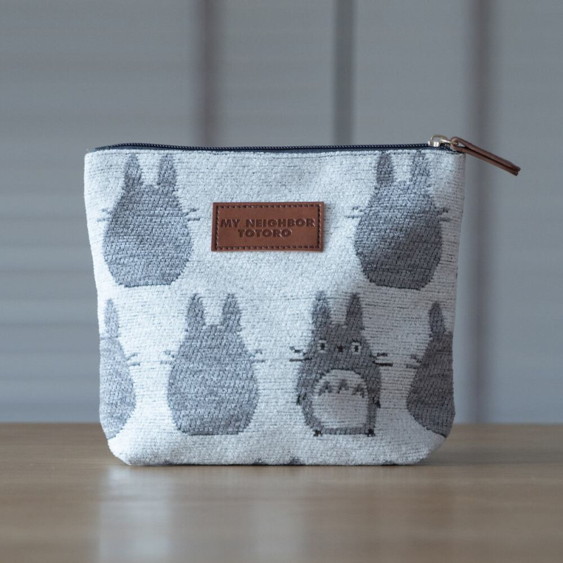 Trousse Totoro Silhouette Grise – Studio Ghibli Officiel