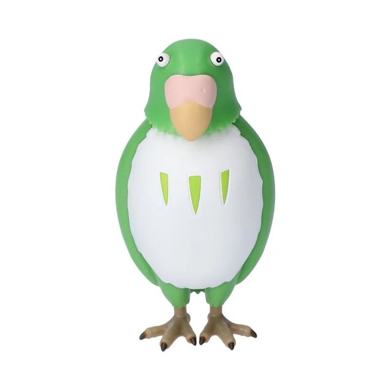 Figurine Bobble Head Perruche Verte 8 cm – Le Garçon et le Héron