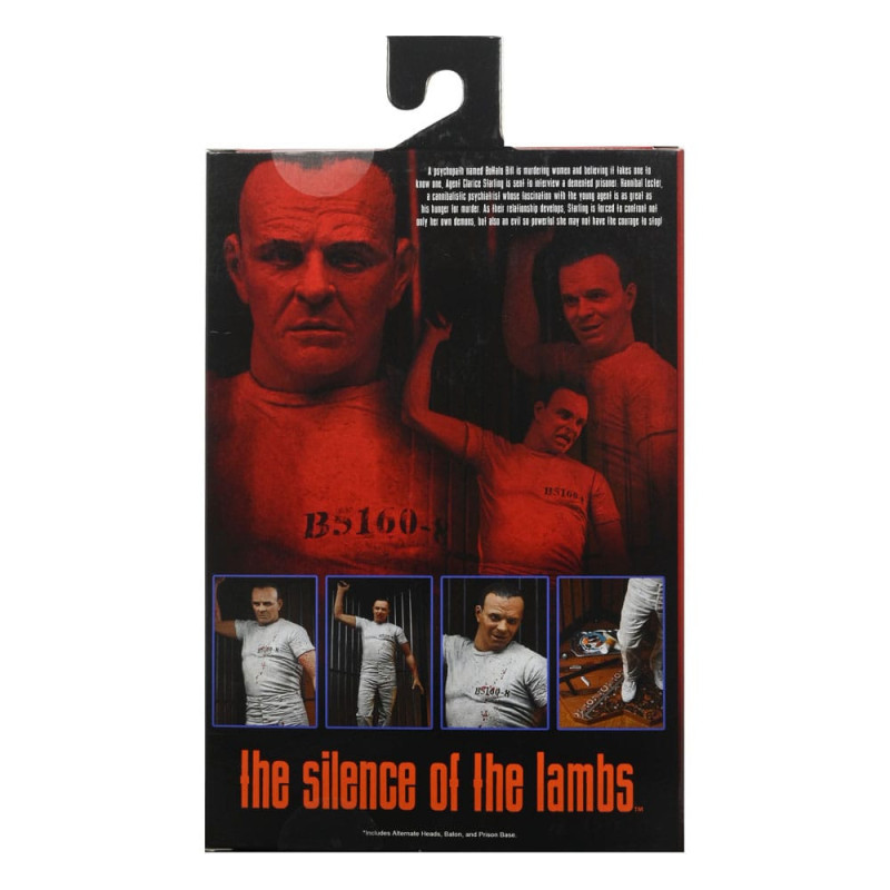 FIN 2025 : The Silence of the Lambs - Figurine Dr. Hannibal Lecter (Prison Escape) 18 cm