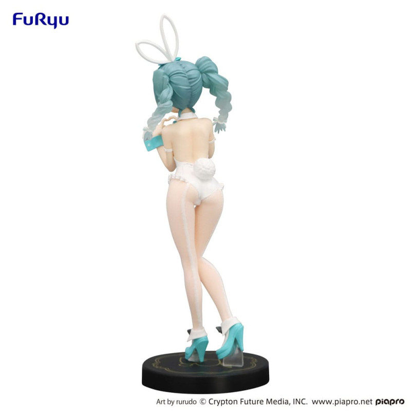 Hatsune Miku - Figurine BiCute Bunnies Miku Rurudo White Color Ver. 27 cm