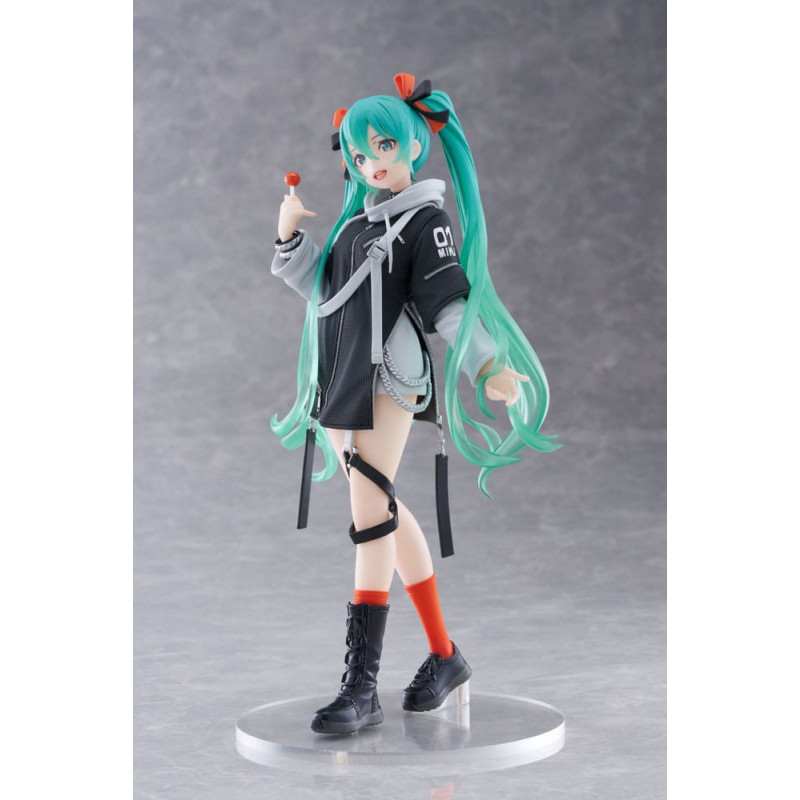 Hatsune Miku - Figurine Wonderland Series : Fashion Punk Version