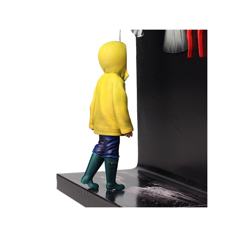 NOVEMBRE 2026 : It (2017) - Statue PVC Poster Pennywise & Georgie 20 cm