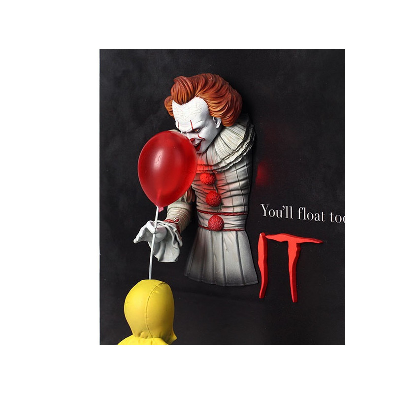 NOVEMBRE 2026 : It (2017) - Statue PVC Poster Pennywise & Georgie 20 cm