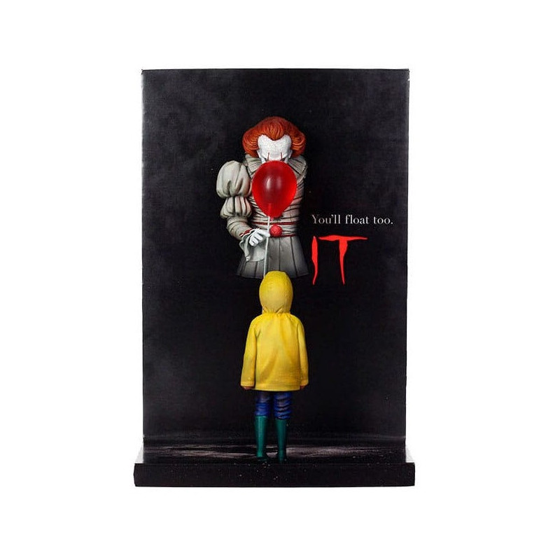 NOVEMBRE 2026 : It (2017) - Statue PVC Poster Pennywise & Georgie 20 cm