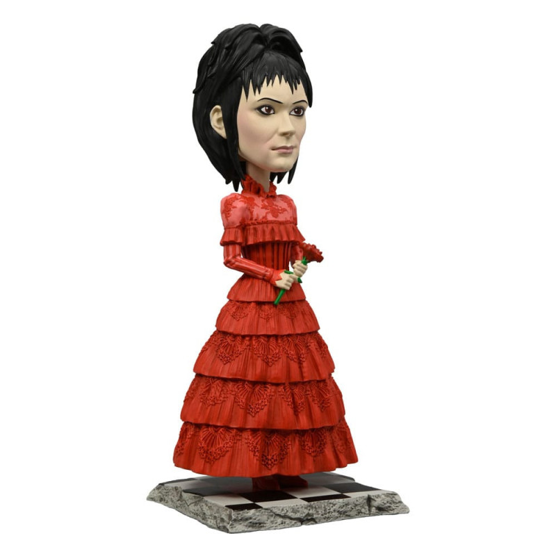 SEPTEMBRE 2025 : Beetlejuice 2 - Figurine Head Knocker Lydia Wedding 20 cm