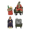 AOUT 2026 : Beetlejuice 2 - Pack 3 figurines Waiting Room 1 (10 cm)