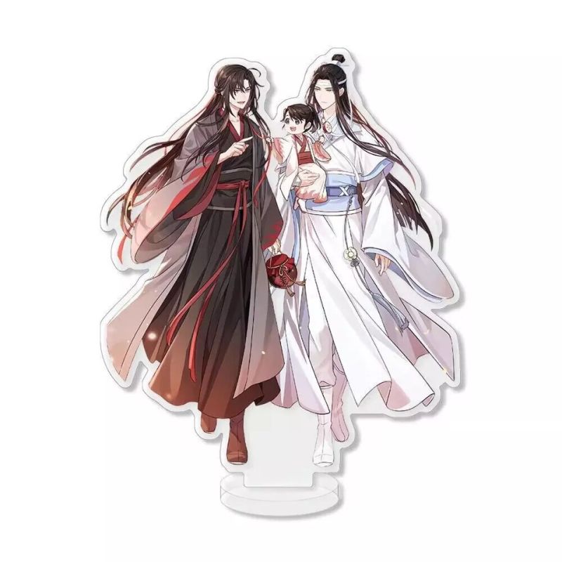 FIN 2024 : Grandmaster of Demonic Cultivation - Figurine acrylique Wei Wuxian & Lan Wangji Wu Wang Ver. 21 cm
