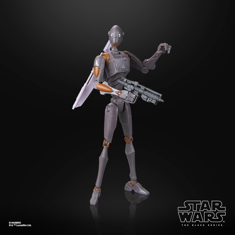 JUILLET 2025 : Star Wars : The Clone Wars - Black Series - Figurine Commando Droid 15 cm