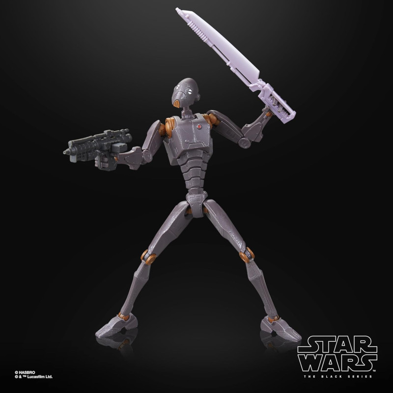 JUILLET 2025 : Star Wars : The Clone Wars - Black Series - Figurine Commando Droid 15 cm