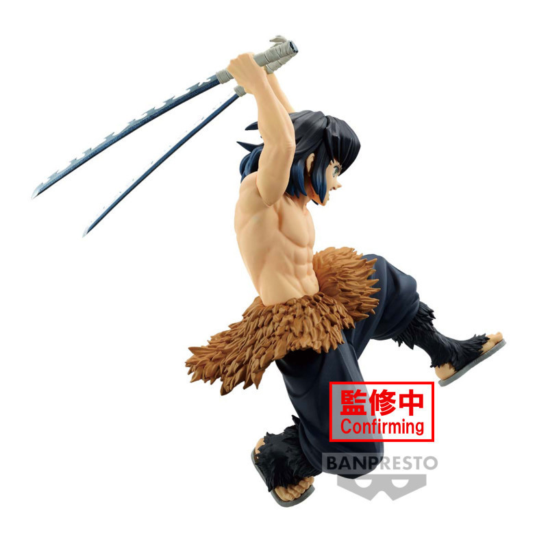 Demon Slayer (Kimetsu no Yaiba) - Figurine Vibration Stars Inosuke Hashibira (13 cm) BOITE OUVERTE