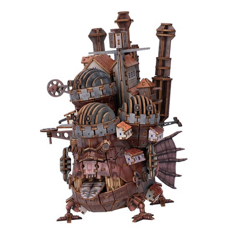 Le Château Ambulant - Maquette en bois Kigumi Château Howl