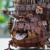Le Château Ambulant - Maquette en bois Kigumi Château Howl