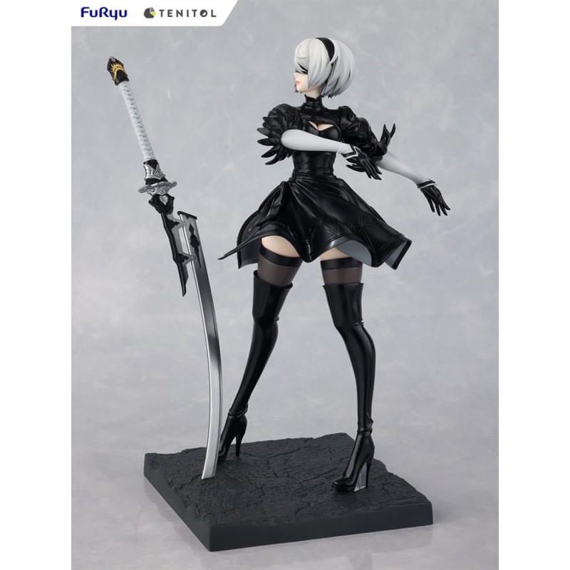 JUILLET 2025 : NieR:Automata - Figurine Tenitol 2B Ver1.1a 22 cm