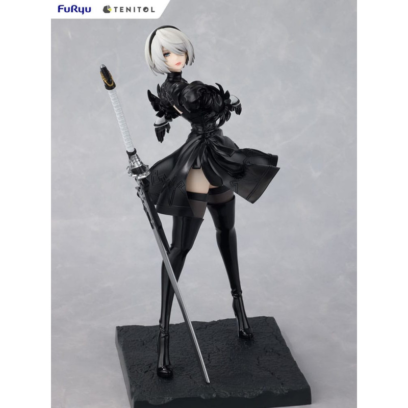 JUILLET 2025 : NieR:Automata - Figurine Tenitol 2B Ver1.1a 22 cm