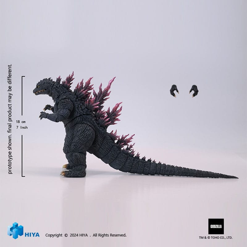 DÉCEMBRE 2025 : Godzilla 2000: Millennium (1999) - Figurine Exquisite Basic Godzilla 18 cm