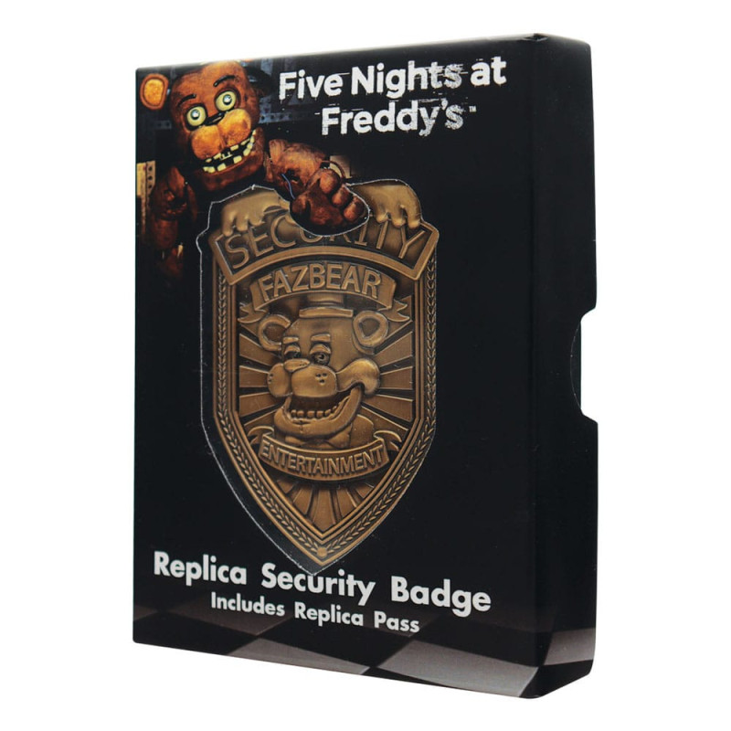 Five Nights at Freddy's - Réplique Security Badge 2014 exemplaires