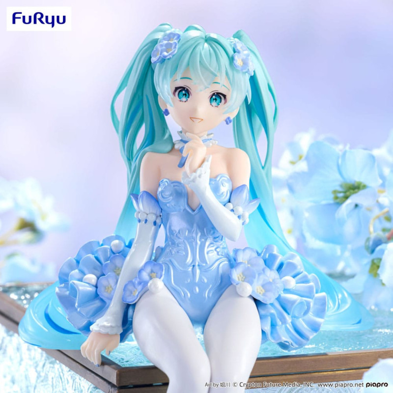 Hatsune Miku - Figurine Flower Fairy Nemophila Pail Blue Color Ver. 15 cm