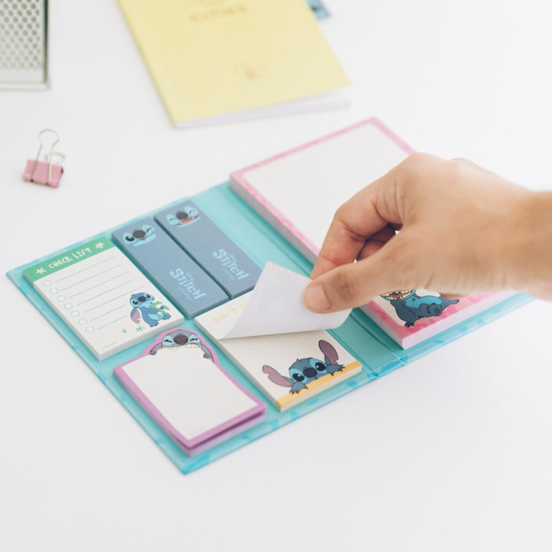 Carnet notes adhésives Stitch Tropical – Disney Officiel