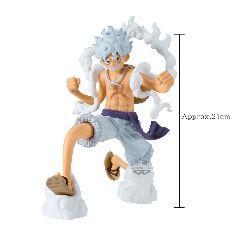 One Piece - Figurine Grandista Luffy Gear 5 BOITE OUVERTE