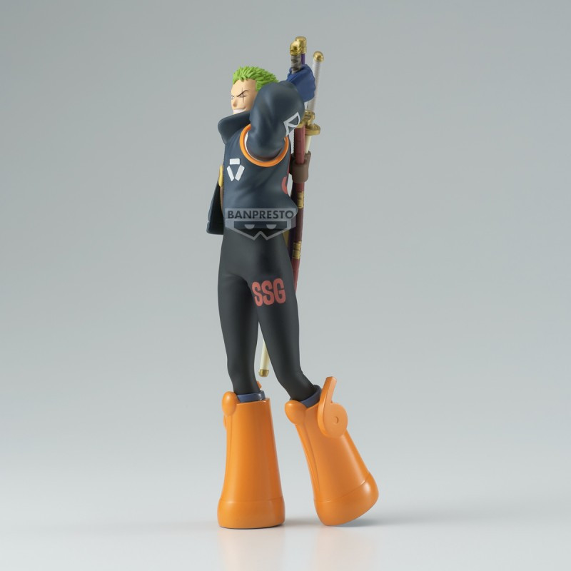JUIN 2025 : One Piece - Figurine The Shukko : Egghead Roronoa Zoro