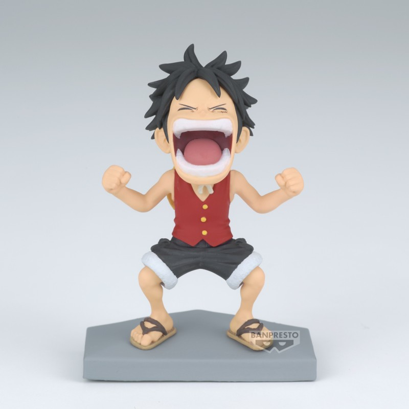 One Piece - Figurine WCF Log Stories : Luffy et Nico Robin BOITE OUVERTE