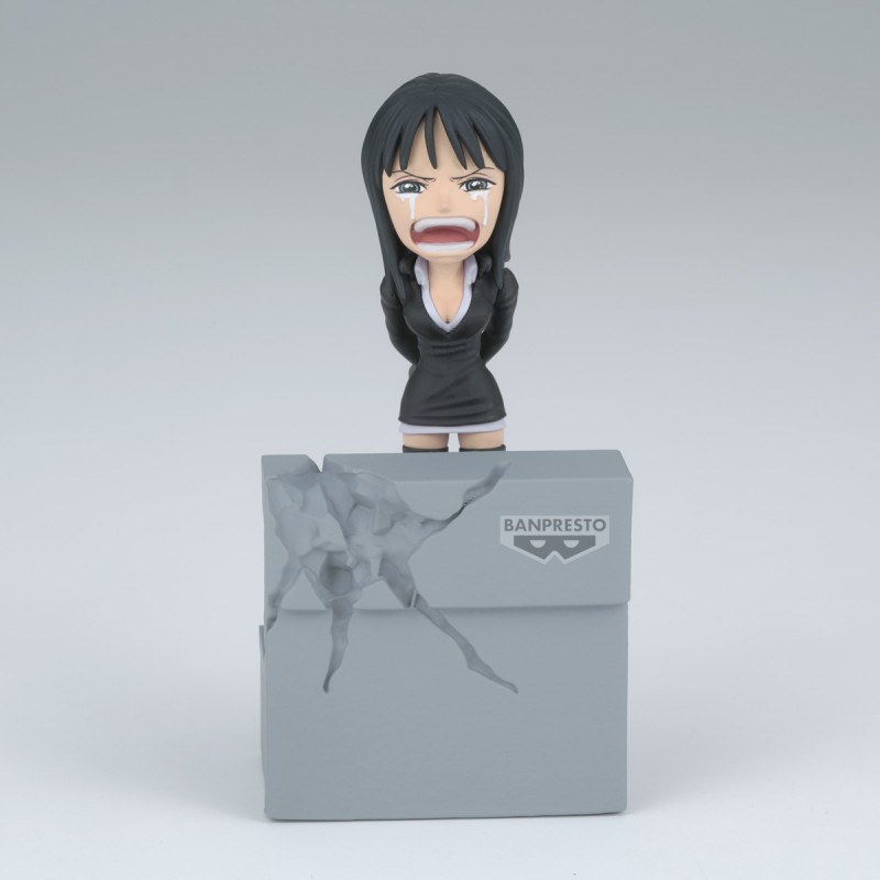 One Piece - Figurine WCF Log Stories : Luffy et Nico Robin BOITE OUVERTE