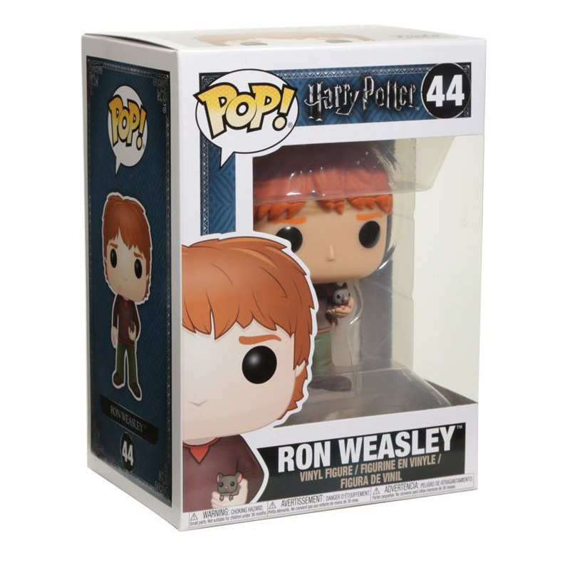 PRECO : Harry Potter - Pop! - Ron Weasley With Scabbers