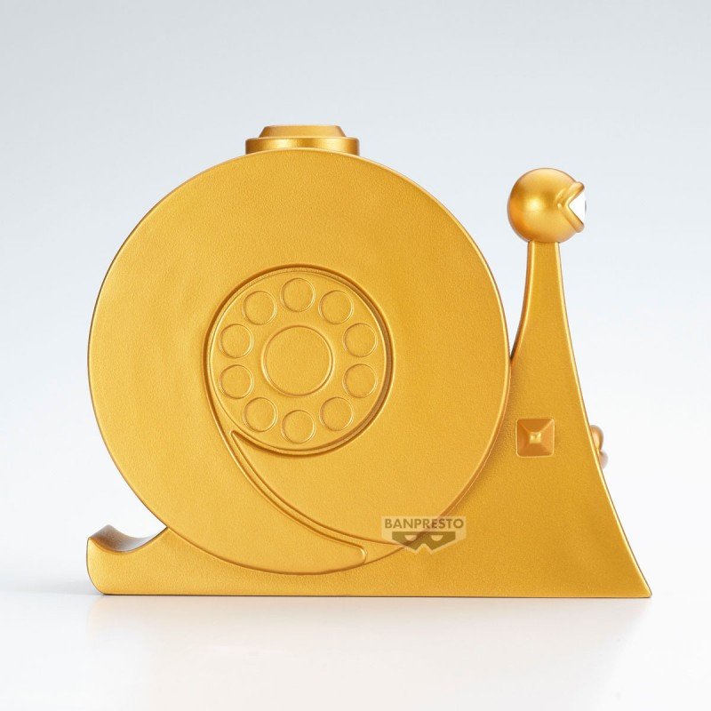 Banpresto – One Piece Sofvimates Golden Den Den Mushi 13 cm