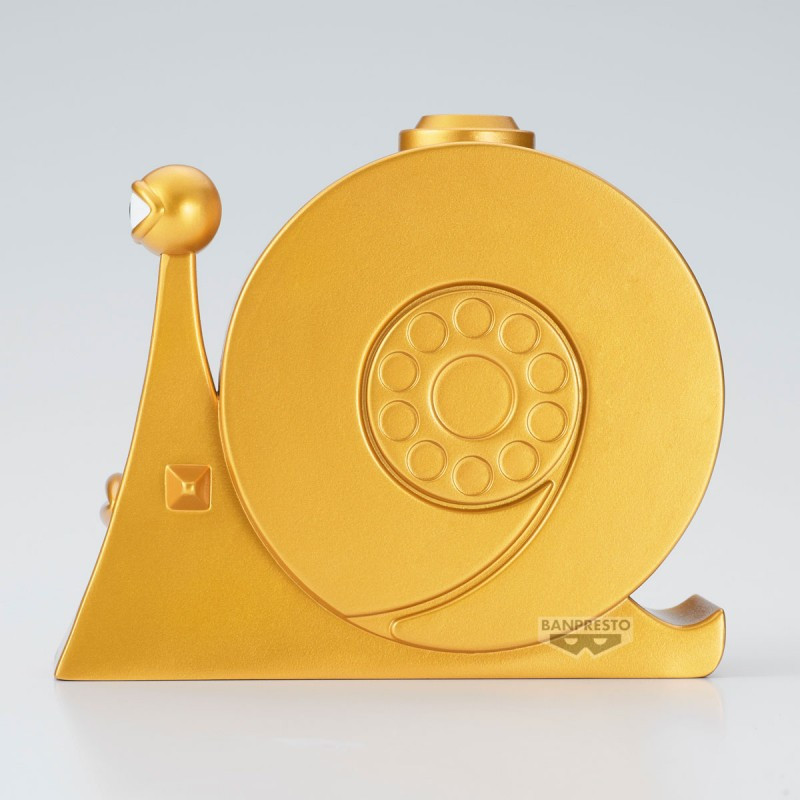 Banpresto – One Piece Sofvimates Golden Den Den Mushi 13 cm