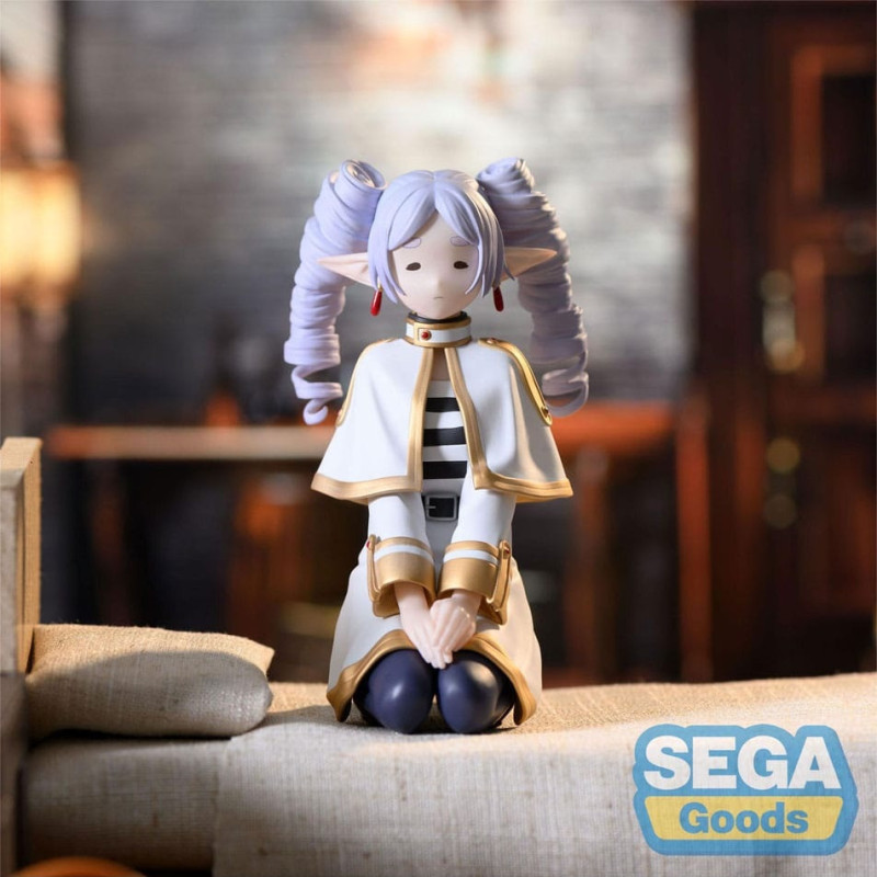 Frieren - Figurine Perching I have ringlets now Clear Ver. 10 cm BOITE OUVERTE