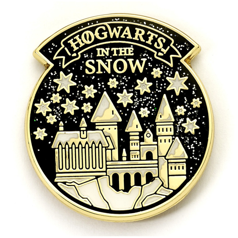Harry Potter - Carte de voeux & pins Hogwarts in the Snow