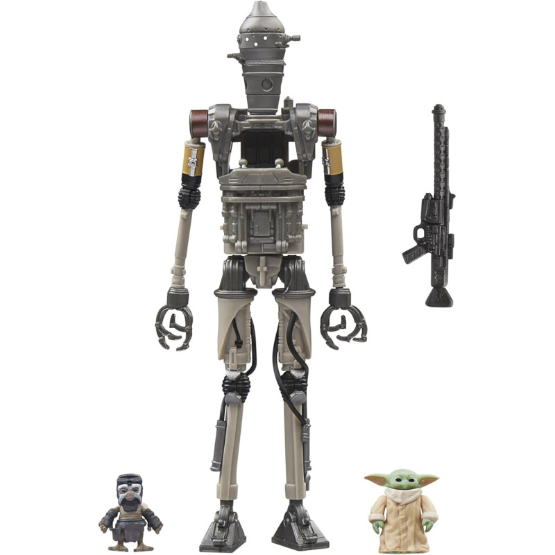 OCTOBRE 2025 : Star Wars : The Mandalorian -  The Vintage Collection - Figurines IG-12, Grogu & Anzellan
