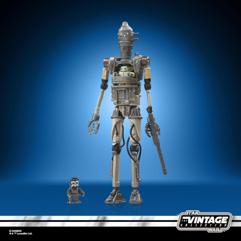 OCTOBRE 2025 : Star Wars : The Mandalorian -  The Vintage Collection - Figurines IG-12, Grogu & Anzellan