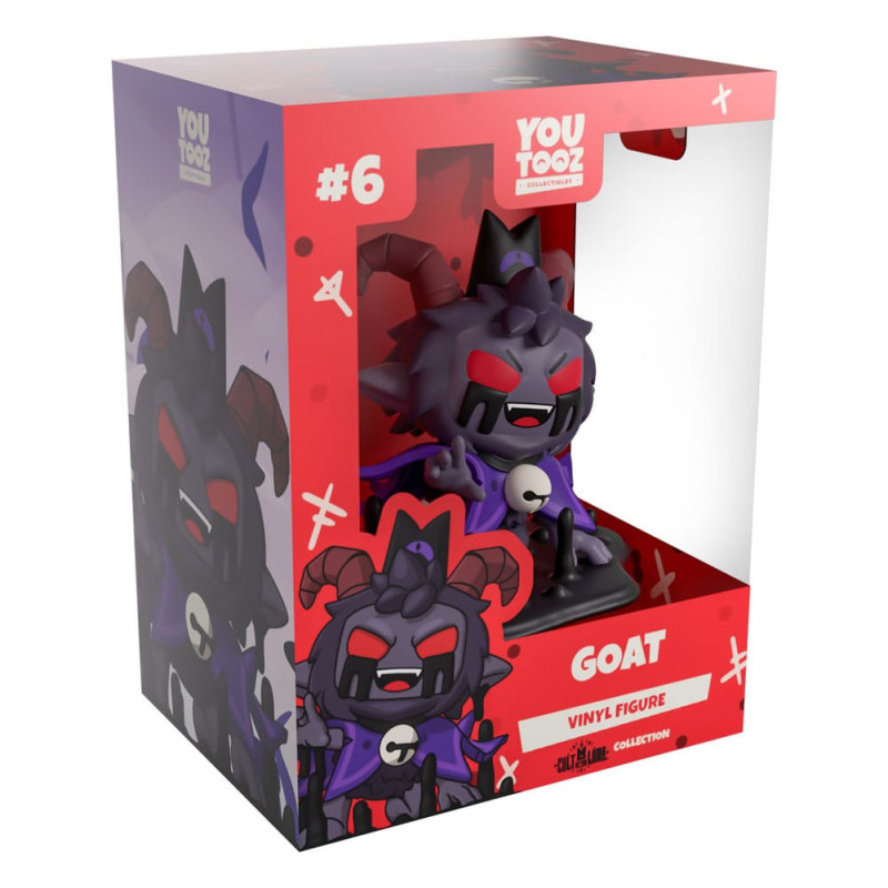JUILLET 2025 : Cult of the Lamb - Figurine vinyle Goat 10 cm