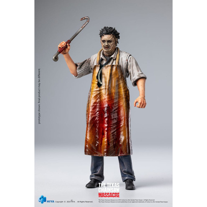 DÉCEMBRE 2025 : Texas Chainsaw Massacre (1974) - Figurine 1/18 Exquisite Mini Leatherface Killing Mask 12 cm