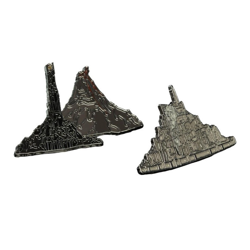 Lord of the Rings – Set Pins Minas Tirith & Mt Doom – Weta